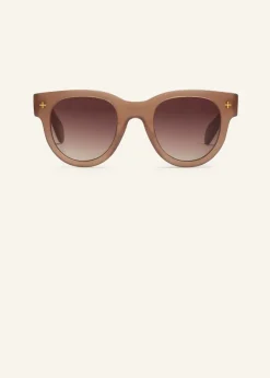 ME+EM D-Frame Sunglasses Smokey Nude