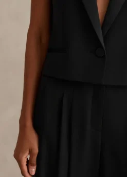 New ME+EM Forever Tux Regular-Length Trouser Co-Ord Black