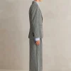 Discount ME+EM Houndstooth Pleated Man Pant Suit Black