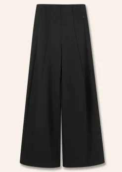 Online ME+EM Regular Length Travel Tailoring Palazzo Black