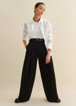 Online ME+EM Short-Length Forever Tux Trouser Suit Black