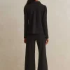 Discount ME+EM Short-Length Travel Tailoring Palazzo Co-Ord Black