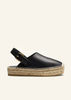 Best ME+EM Slingback Espadrille Black