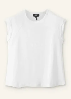 Discount ME+EM Slub Swing Tee Fresh White