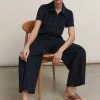 Online ME+EM Towelling Polo Top + Trouser Co-Ord Blue