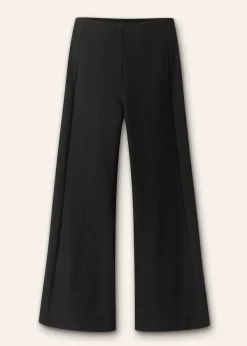 New ME+EM Travel Tailoring Kick Flare Short Trouser Black