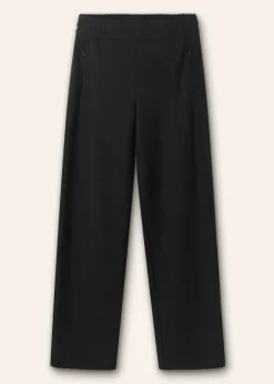 Online ME+EM Travel Tailoring Slim Barrel Trouser Black