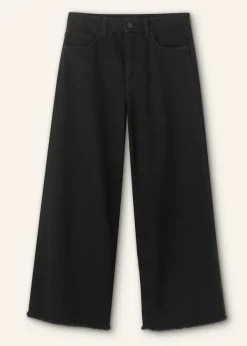 Clearance ME+EM Wide-Leg Ankle-Length Jean Black