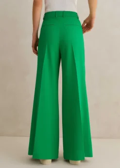 New ME+EM Wide-Leg Trouser Spring Green